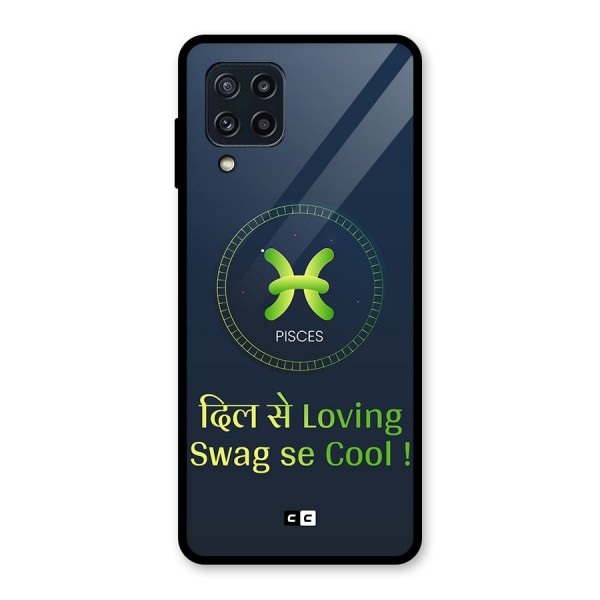 Pisces Swag Glass Back Case for Galaxy M32
