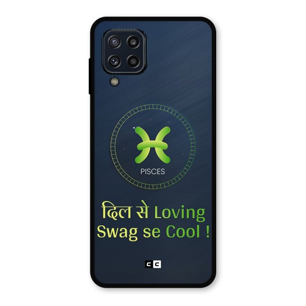 Pisces Swag Metal Back Case for Galaxy M32