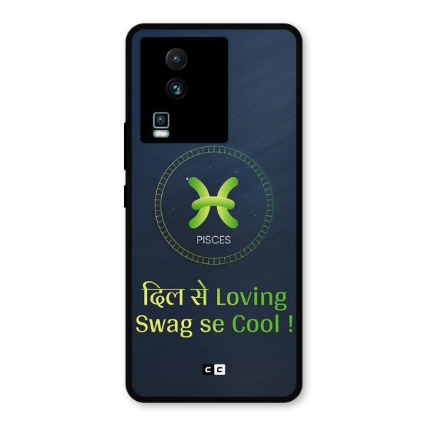 Pisces Swag Metal Back Case for iQOO Neo 7