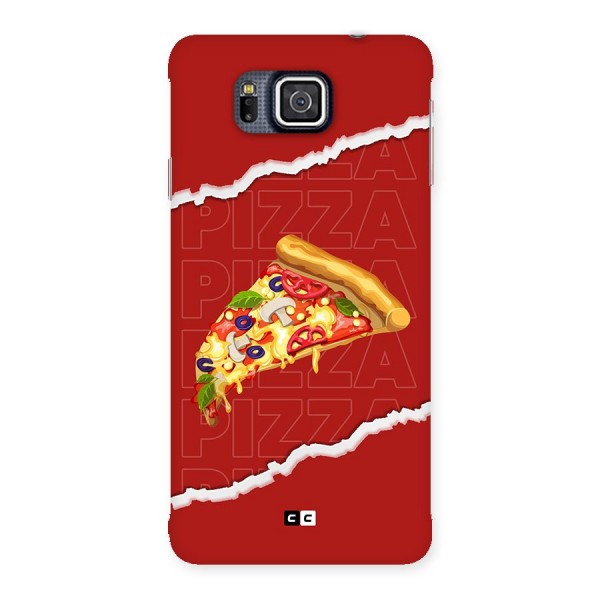 Pizza Lover Back Case for Galaxy Alpha