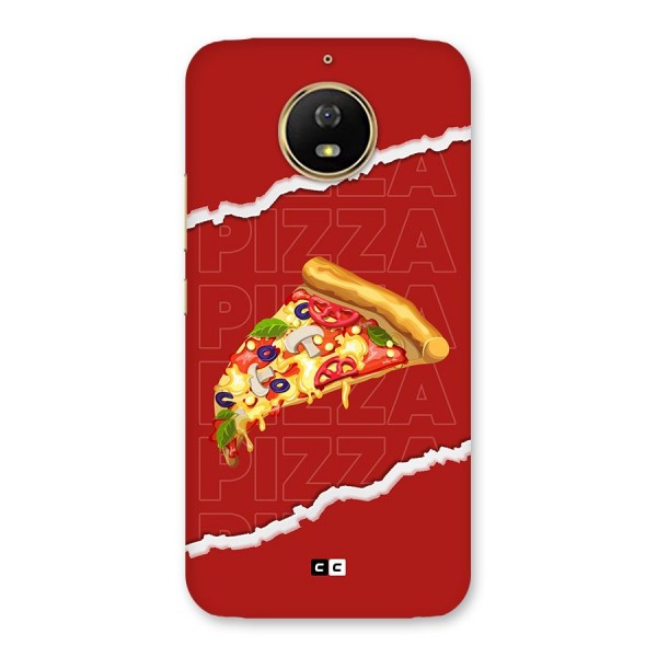 Pizza Lover Back Case for Moto G5s
