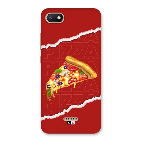 Pizza Lover Back Case for Redmi 6A