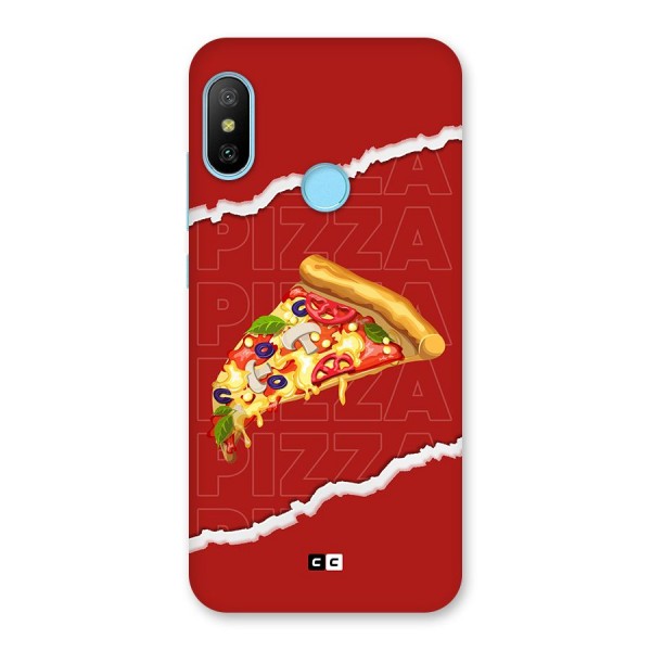 Pizza Lover Back Case for Redmi 6 Pro