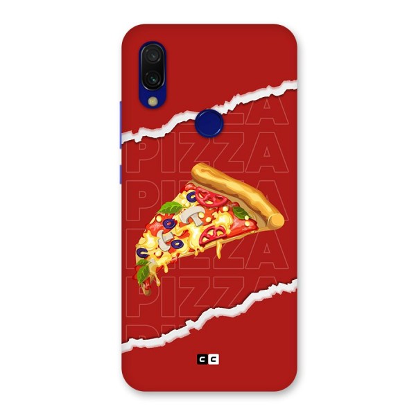Pizza Lover Back Case for Redmi 7
