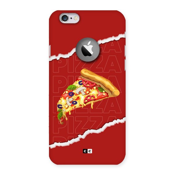Pizza Lover Back Case for iPhone 6 Logo Cut