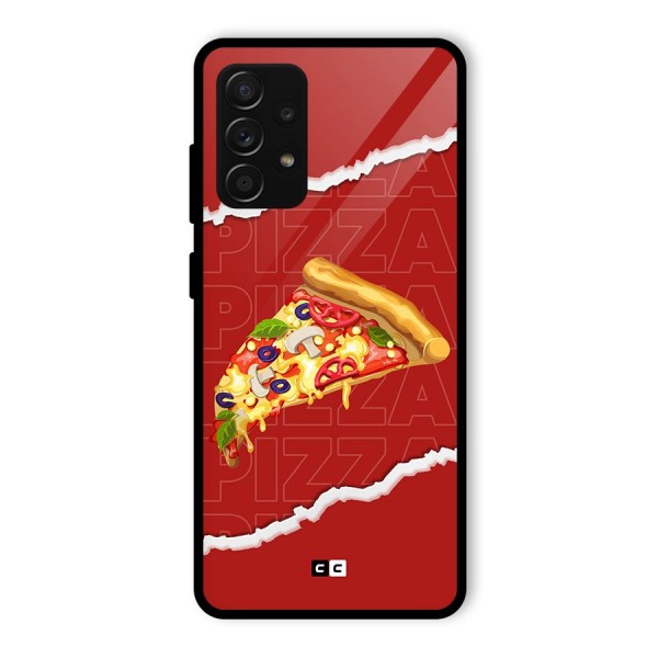 Pizza Lover Glass Back Case for Galaxy A53 5G