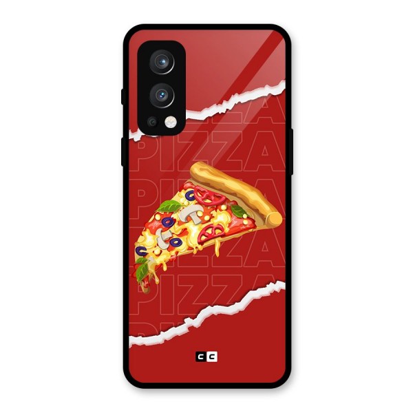 Pizza Lover Glass Back Case for OnePlus Nord 2 5G