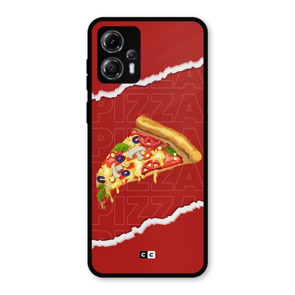 Pizza Lover Metal Back Case for Moto G13