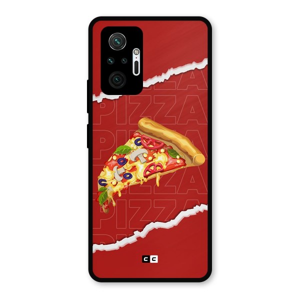 Pizza Lover Metal Back Case for Redmi Note 10 Pro Max