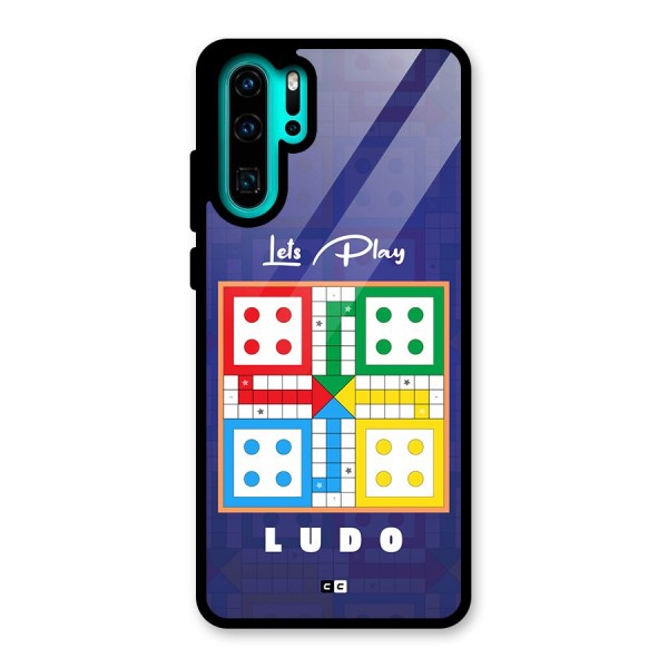 Play Life Glass Back Case for Huawei P30 Pro