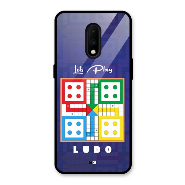 Play Life Glass Back Case for OnePlus 7