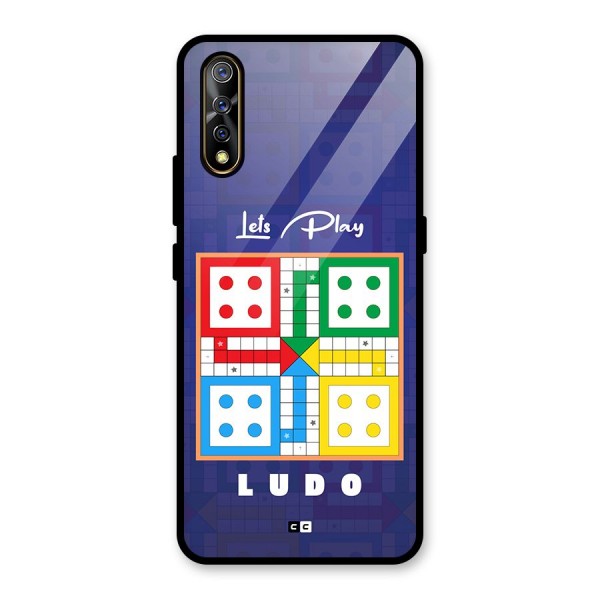 Play Life Glass Back Case for Vivo S1