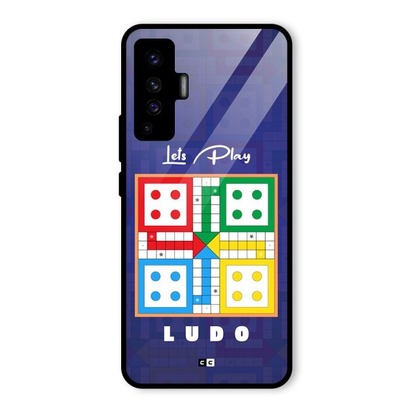 Play Life Glass Back Case for Vivo X50