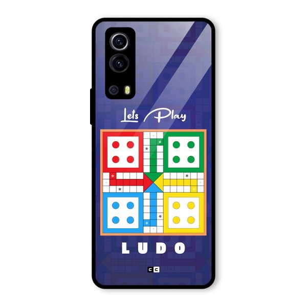 Play Life Glass Back Case for Vivo iQOO Z3