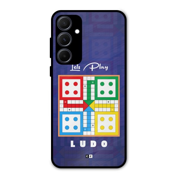 Play Life Metal Back Case for Galaxy A35