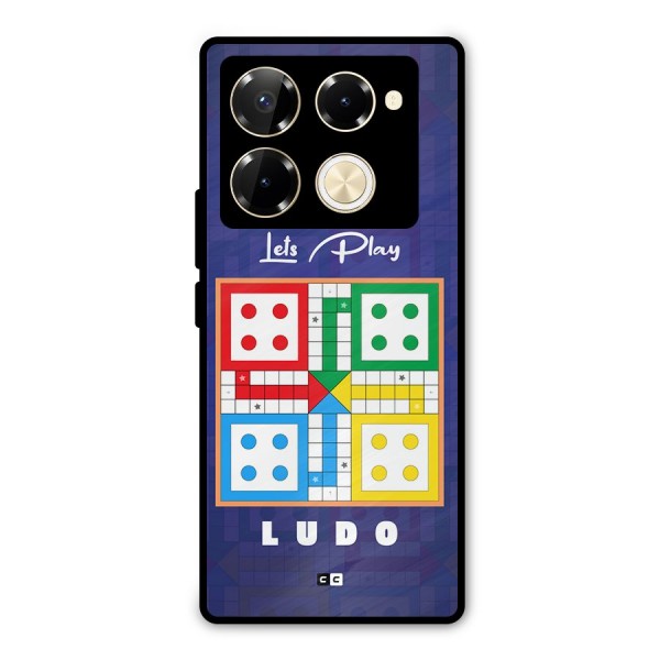 Play Life Metal Back Case for Infinix Note 40 Pro