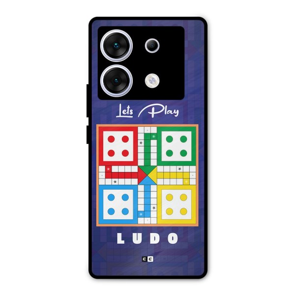 Play Life Metal Back Case for Infinix Zero 30 5G