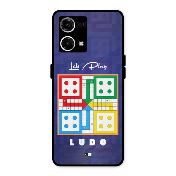 Play Life Metal Back Case for Oppo F21s Pro 4G