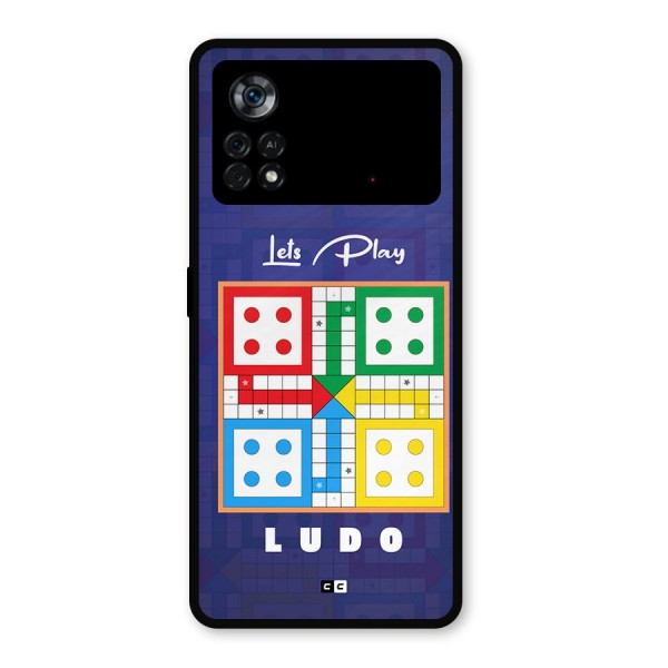 Play Life Metal Back Case for Poco X4 Pro 5G