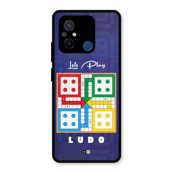 Play Life Metal Back Case for Redmi 12C
