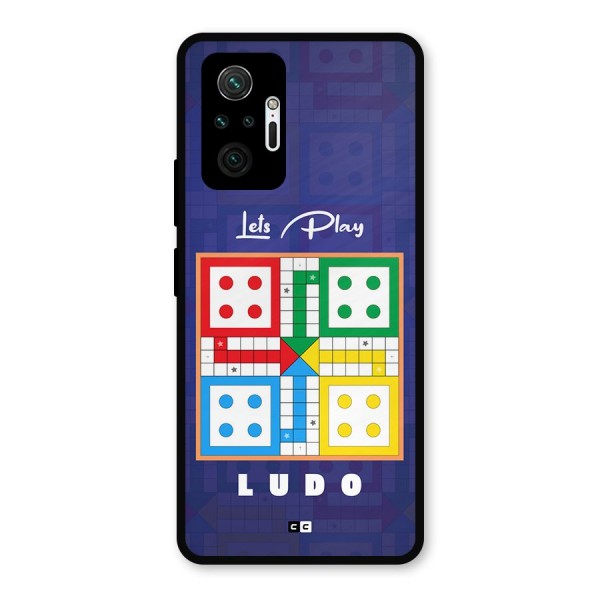 Play Life Metal Back Case for Redmi Note 10 Pro