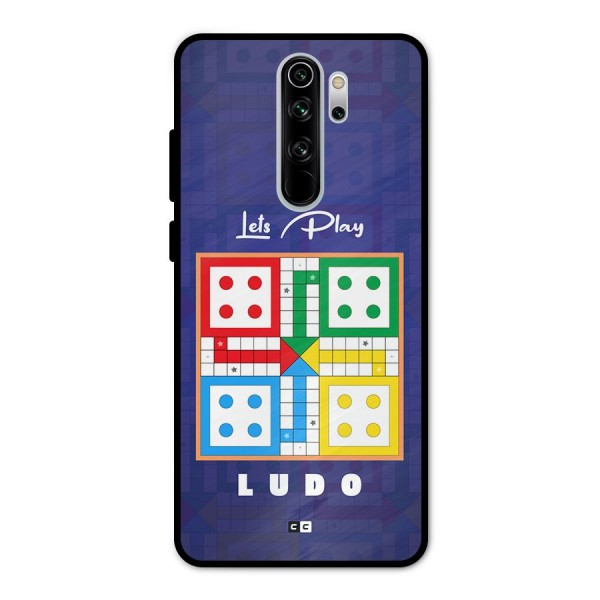 Play Life Metal Back Case for Redmi Note 8 Pro