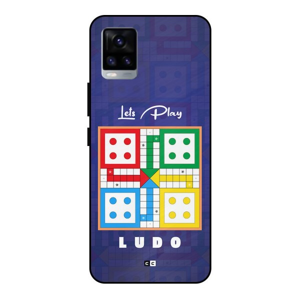 Play Life Metal Back Case for Vivo V20 2021
