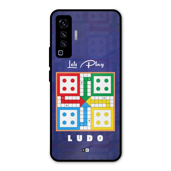 Play Life Metal Back Case for Vivo X50