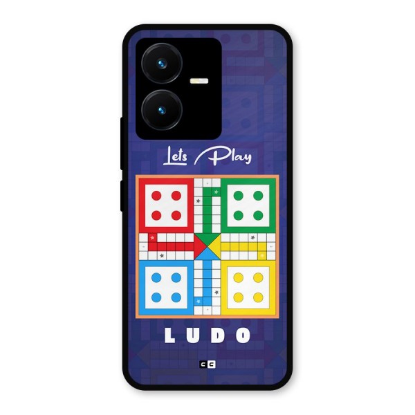 Play Life Metal Back Case for Vivo Y22