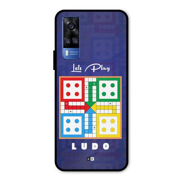 Play Life Metal Back Case for Vivo Y31