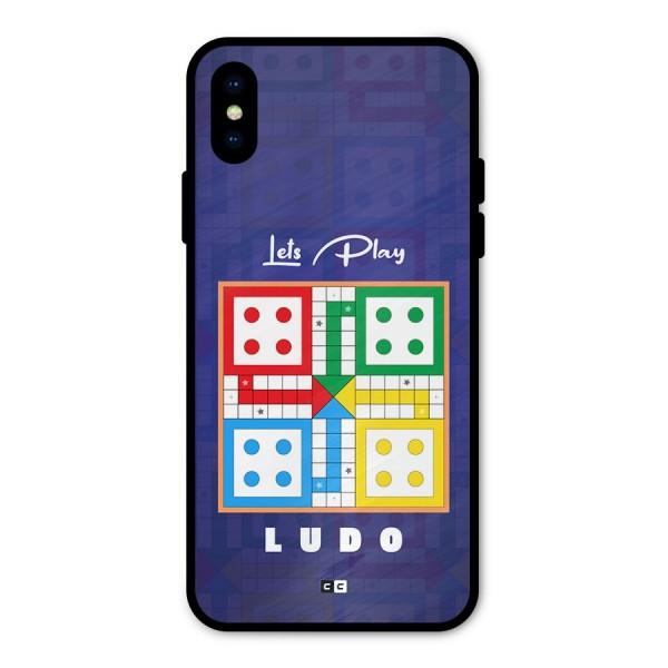 Play Life Metal Back Case for iPhone X
