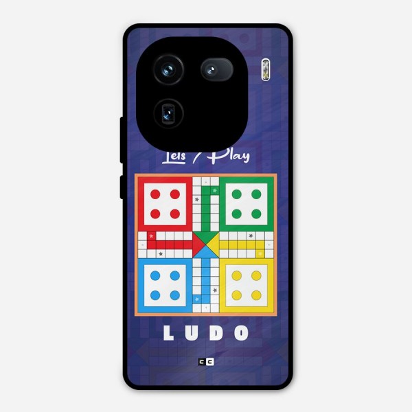 Play Life Metal Back Case for iQOO 12