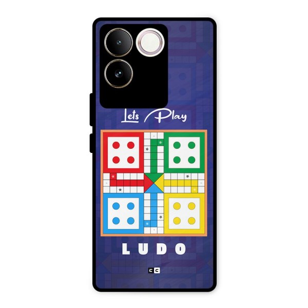Play Life Metal Back Case for iQOO Z7 Pro