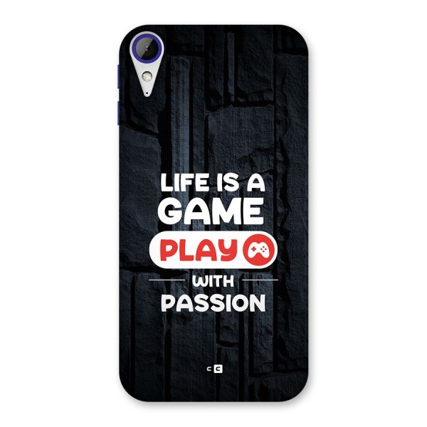 Play With Passion Back Case for Desire 830