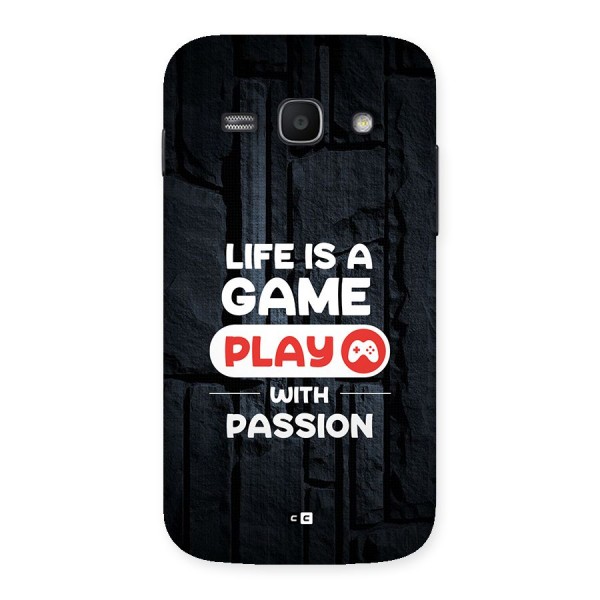 Play With Passion Back Case for Galaxy Ace3