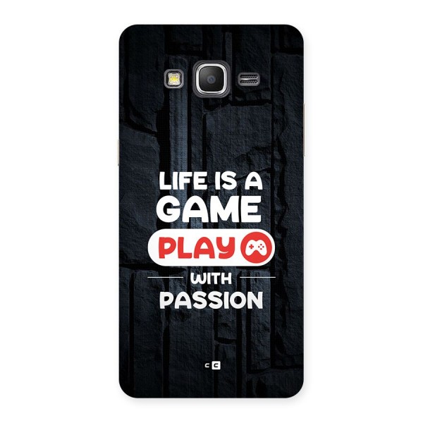 Play With Passion Back Case for Galaxy Grand Prime