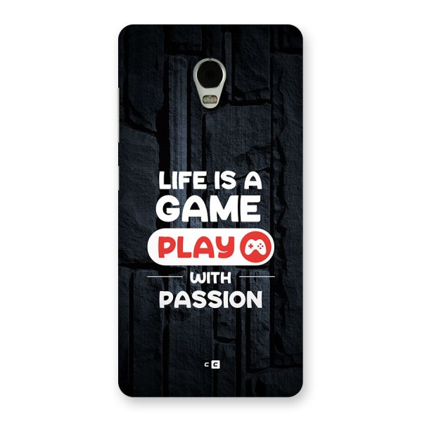 Play With Passion Back Case for Lenovo Vibe P1