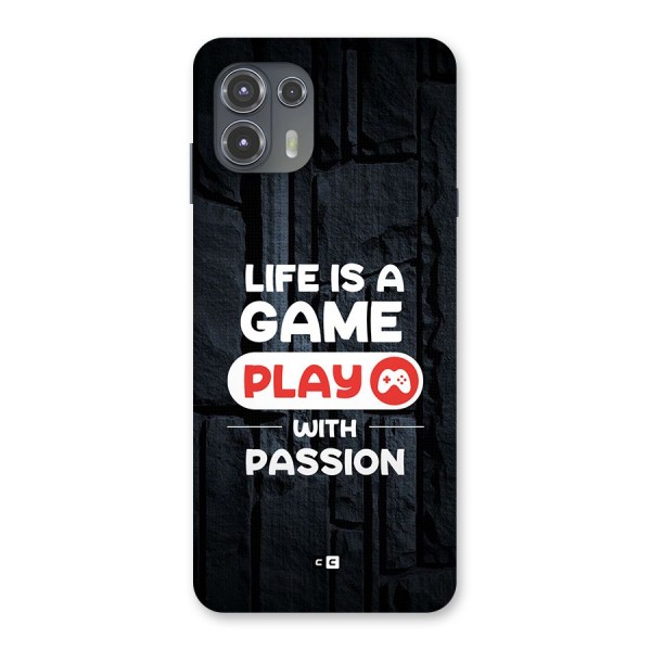 Play With Passion Back Case for Motorola Edge 20 Fusion