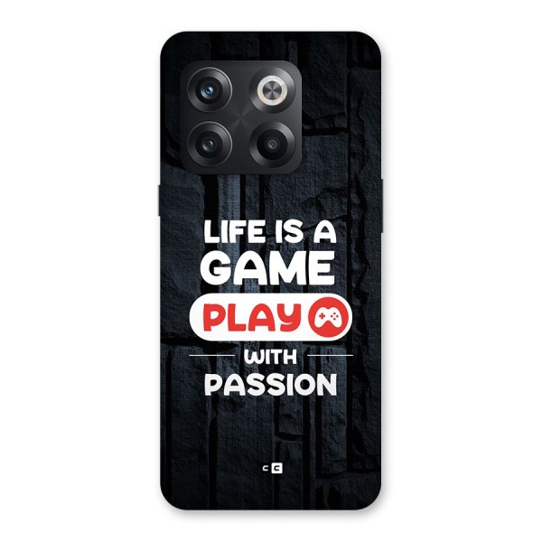 Play With Passion Back Case for OnePlus 10T