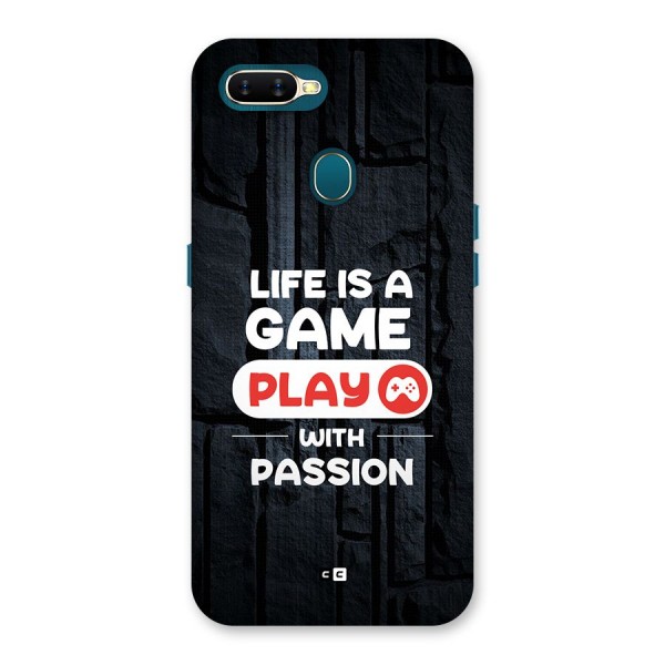 Play With Passion Back Case for Oppo A11k
