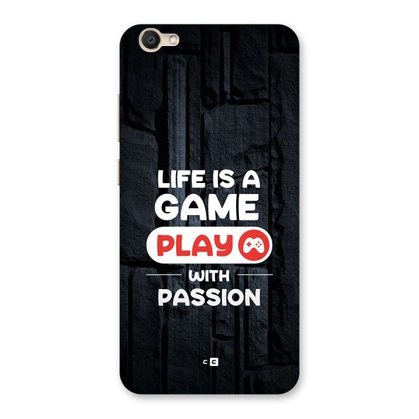 Play With Passion Back Case for Vivo Y67