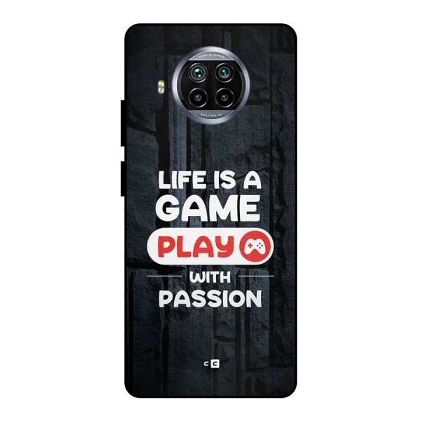 Play With Passion Metal Back Case for Mi 10i