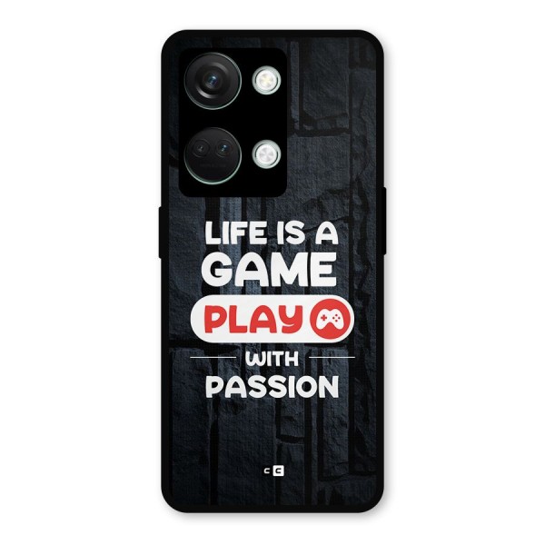 Play With Passion Metal Back Case for OnePlus Nord 3