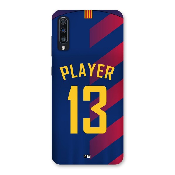 Player Thirteen Back Case for Galaxy A70