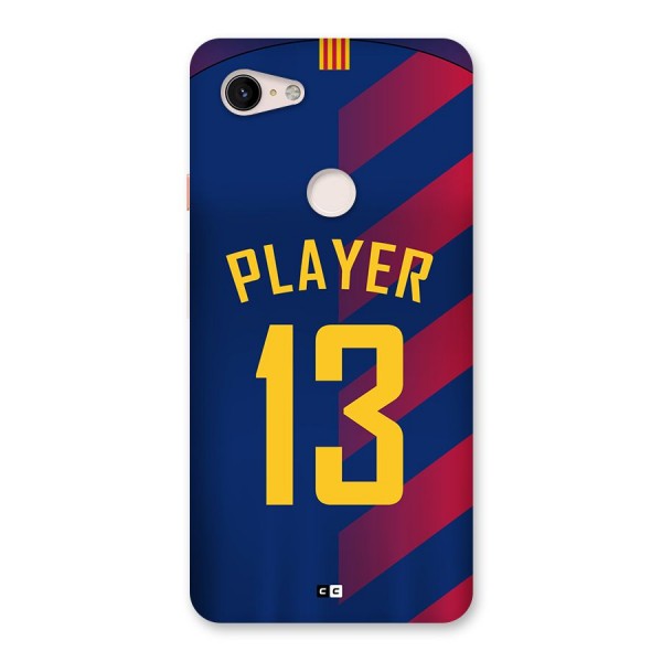Player Thirteen Back Case for Google Pixel 3 XL