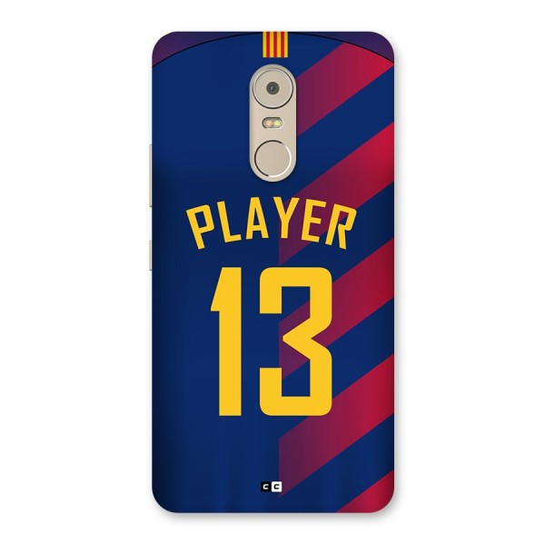 Player Thirteen Back Case for Lenovo K6 Note
