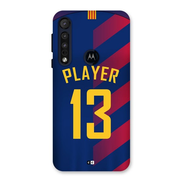 Player Thirteen Back Case for Motorola One Macro