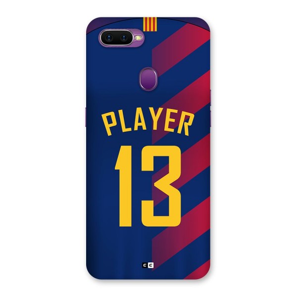 Player Thirteen Back Case for Oppo F9