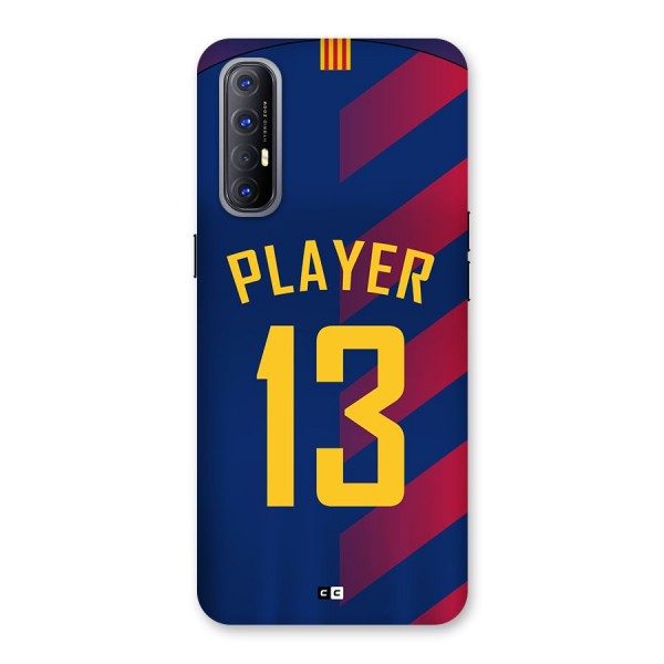 Player Thirteen Back Case for Oppo Reno3 Pro