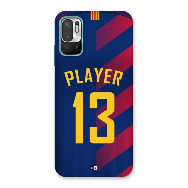 Player Thirteen Back Case for Redmi Note 10T 5G